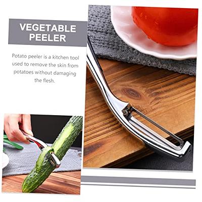 Potato Vegetable Peeler for Kitchen - Stainless Steel Peelers for