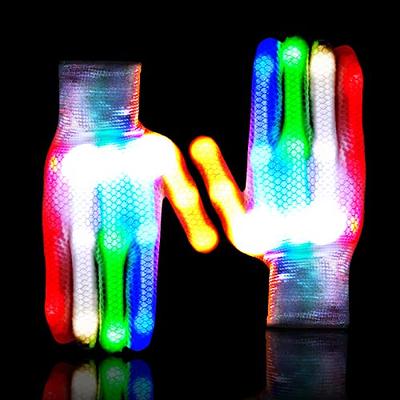  GOLEDLF Cool Fun Toys for 7-12 Year Old Boys Girls,Rainbow  Flashing LED Gloves for Costume Clubbing Party Birthdays Halloween  Christmas Carnival Gifts… : Toys & Games