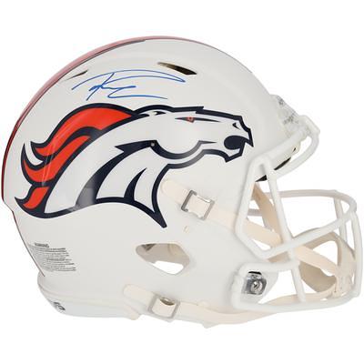 Zach Wilson New York Jets Signed Lunar Eclipse White Full Size Replica  Speed Helmet