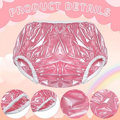 Haian Adult Incontinence Pull-on Plastic Pants Color Transparent White  (X-large) on Galleon Philippines