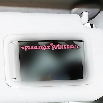 Passenger Princess Star Car Mirror Sticker Decal Rear View Mirror