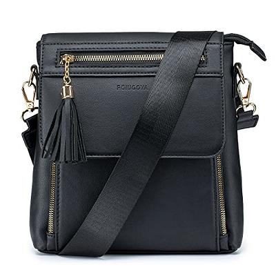 POIUGOYA Medium Crossbody Bags for Women Trendy, Leather Women's Shoulder  Handbag,Multi Pockets Travel Purse with Card Slots: Handbags