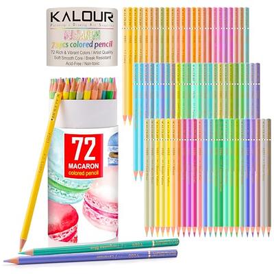 36 Counts Colored Pencils for Adult Coloring Books, Soft Core