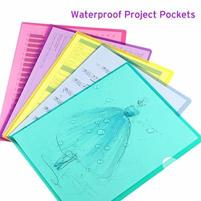 18 Pack Plastic Folders for Document, LEOBRO Transparent Plastic Document  Folders, A4 Letter Size File Folder, Plastic Project Pockets, Plastic  Sleeves for Paper, Plastic Project Folders, 12.2”x 8.6” - Yahoo Shopping