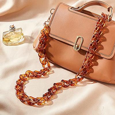 Fanny Pack Transformation Acrylic Resin Bag Chain Bag Bag Thick Chain  Decoration Gold Shoulder Strap Bag Straps Accessories