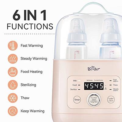 Water Warmer, Baby Bottle Warmer, Formula Maker with Night Light, 4  Temperature Control & 72H Keep Warm, Detachable Tank, Instantly Dispenses Warm  Water, Feed Baby More Easier and Healthier