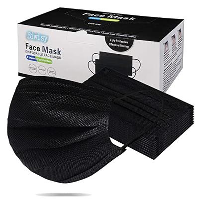 3-Ply Disposable Face Masks, 10 Pack, Blue