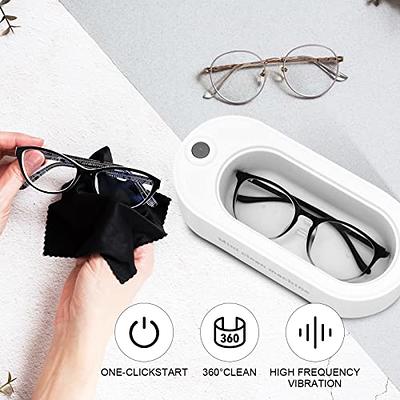 Ultrasonic Jewelry Cleaner, Ultrasonic Cleaner,Professional Glasses  Cleaning Machine 47kHz Ultrasonic Cleaner for Jewelry, Diamond Ring,  Earring