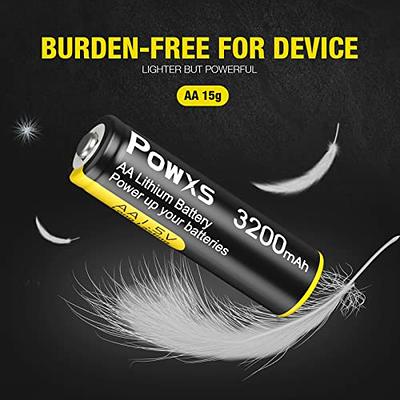 Taken Rechargeable AA AAA Batteries, 1.5V Lithium Batteries Precharged –  Taken Battery