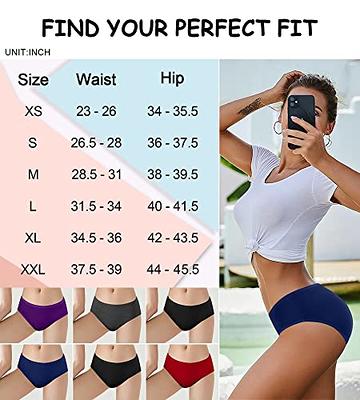 UMMISS Womens Underwear Cotton Hipster Panties Low Rise Full Coverage  Comfortable No Show Ladies Briefs Panties for Women Black Hipsters at   Women's Clothing store