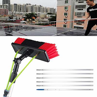 Qaestfy Wall & Baseboard Cleaner Mop Tool with 49'' Long Handle for  Cleaning Window Floor Skirting Board Ceiling Bathtub Tub Tile Scrubber  Brush