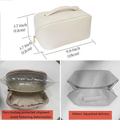 Large Capacity Travel Cosmetic Bag Multifunctional Waterproof Portable Makeup  Organizer Bag With Handle Ideal For Travel - Temu