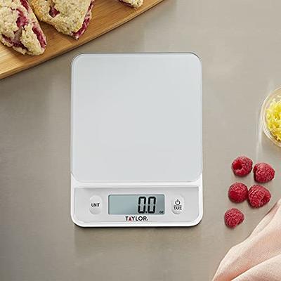 Taylor 11lb Glass Platform Digital Food Scale