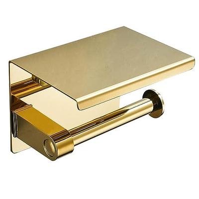 Brushed Gold Toilet Paper Holder Sus304 Stainless Steel, Modern