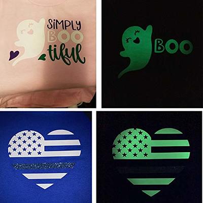 3D Puff Heat Transfer Vinyl 2 Sheets 12x10 Glow Puffy HTV Iron