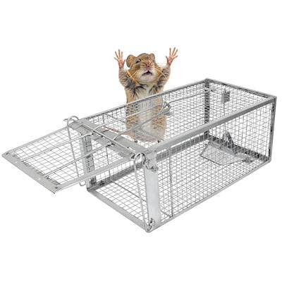 H&B Rat Trap,Mouse Traps,Humane Live Animal Trap Cage,Bait Station