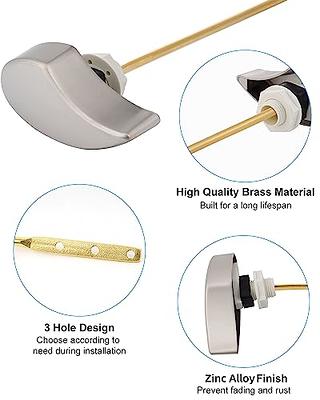 Ullnosoo Upgraded TOTO Toilet Handle Replacement Parts, for TOTO THU004-CP  Copper Trip Lever for St701 Cst854 Cst884 Cst864L Cst863 Cst853, Side Mount  Zinc Alloy Toilet Flush Handle 