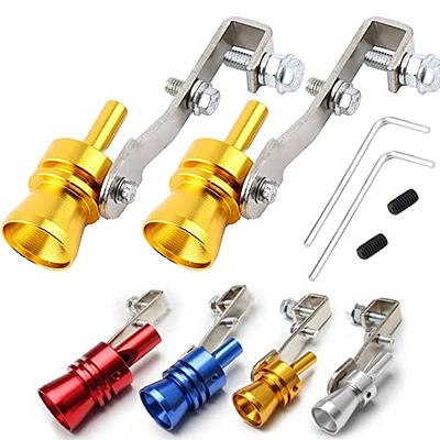 Exhaust Pipe Oversized Roar Maker for Cars and Motorcycles, Car Turbo Sound  Whistle Car Exhaust Sound Booster, Exhaust Tailpipe Blow Off Valve Bov  Aluminum Universal Auto Accessories(2PcsM,Yellow) - Yahoo Shopping