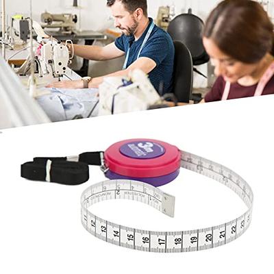 120 Inches/3m Double Scale Soft Body Tailor Tape Measure for