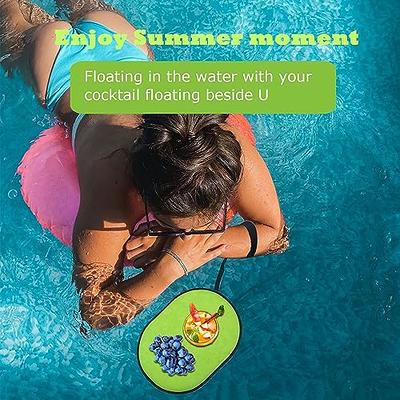 Floating Drink Holder with Lanyard, Floating Coaster Pool, Drink Cooler  Pool Accessories Fit Slim or Skinny Can and Cup,for Pool Party Water Fun -  Yahoo Shopping