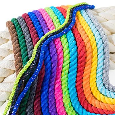 Paracord Planet Twisted 3 Strand Natural Cotton Rope Artisan Cord