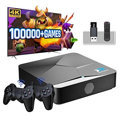 Kinhank Retro Game Console,Super Console X2 PRO Emulator Console with  65,000+ Classic Games,Retro Gaming Console with EmuElec 4.6 &Android 9.0,4K  HD Output,2.4+5G,BT 5.0,Compatible with Most Emulators - Yahoo Shopping