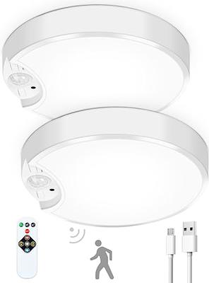 Motion Sensor Led Ceiling Light Battery Operated Wireless - Temu