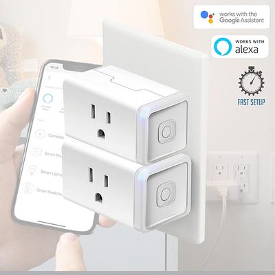 Mini Smart Plug - Wi-Fi Outlet Socket Compatible with Alexa, Echo