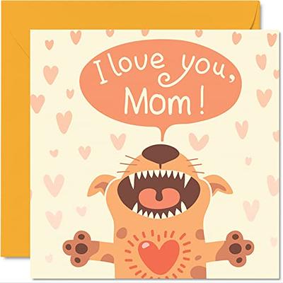 Step Mom Mothers Day Card - World's Best Step Mom - Novelty Happy Mother's  Day Card Gifts from Step-Son Daughter, 5.7 x 5.7 Inch Mom's Day Greeting