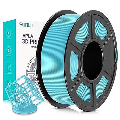 SUNLU Clear PLA Filament 1.75mm, Neatly Wound 3D Printer Filament