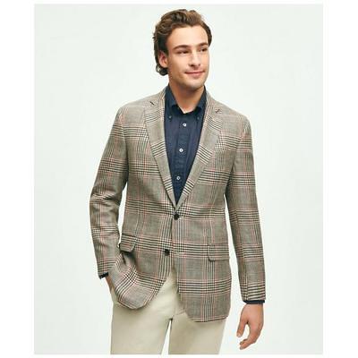 Brooks Brothers Men's Regent Classic-Fit Wool-Silk-Linen Hopsack