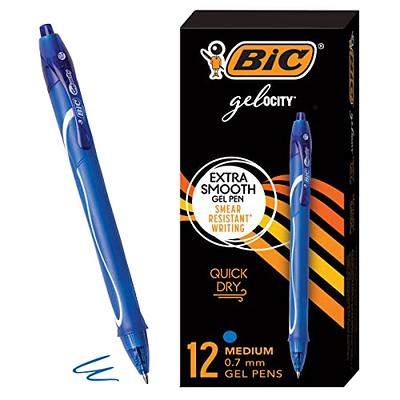 Bic Gel-ocity Quick Dry Gel Pens 0.7mm Medium Point Multicolor 12ct : Target