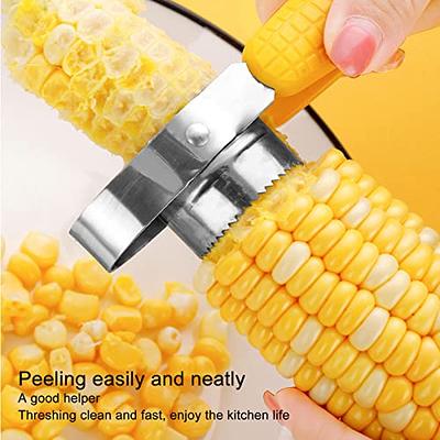 2-Piece: Stainless Steel Corn Cob Peelers