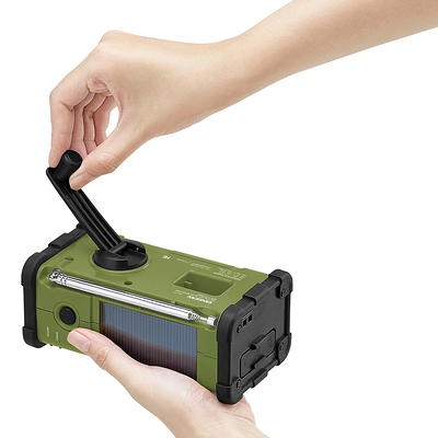 Sangean AM/FM/Bluetooth/Aux-In Ultra Rugged Smart Rechargeable