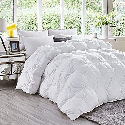 2pc Twin/twin Extra Long Simply Clean Pleated Comforter Set White - Serta :  Target