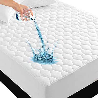 Waterproof Mattress Protector Breathable Mattress Cover Pad Deep Pocket  18