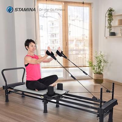 AeroPilates Reformer Stand - Add-on Pilates Accessories for AeroPilates  Reformers - Pilates Workout for Home Gym Workout - Large