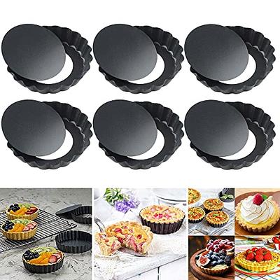 Bake-Even Strips and Round Cake Pan Set, 8-Piece - 6, 8, 10, and 12 x  2-Inch Aluminum Cake Pans - Wilton