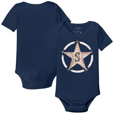 Infant Tiny Turnip White Houston Astros Heart Banner T-Shirt