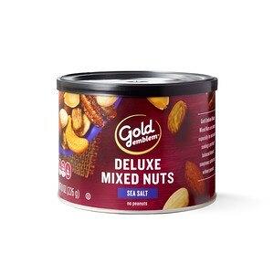 Salted Mixed Nuts, 9 oz Resealable Tin