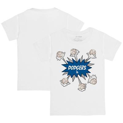 Youth Tiny Turnip White Los Angeles Dodgers Kate The Catcher T-Shirt Size: Medium