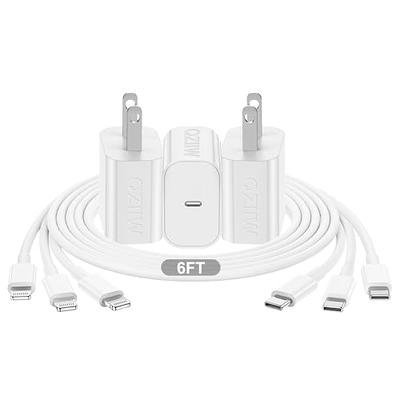 Infinitive USB-C to Lightning Cable Wall Charger 20W Dual Port