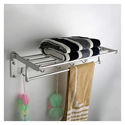 Bathroom Shelf Space Aluminum Towel Rack Toilet Bathroom Gargle