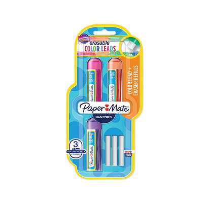 Paper Mate 6ct Clearpoint #2 Mechanical Pencils 0.7mm Multicolor