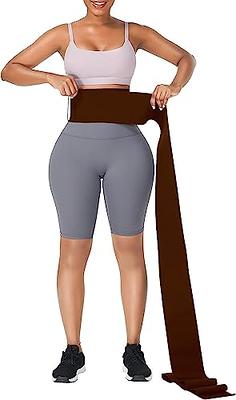 FeelinGirl Snatch Me Up Wrap Bandage Waist Trimmer Tummy Wraps Belt for  Women Waist Wrap Gym Accessories Waist Trainer Brown - Yahoo Shopping