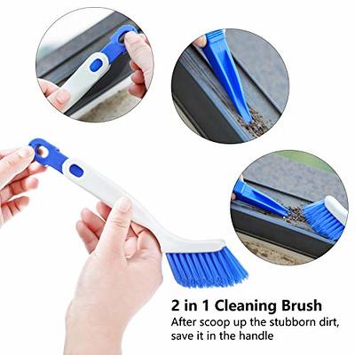 1pc Hard Bristle Crevice Cleaning Brush, Ideal For Washing Machine