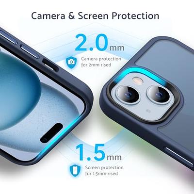  JETech Magnetic Case for iPhone 15 Pro 6.1-Inch Compatible with  MagSafe Wireless Charging, Shockproof Phone Bumper Cover, Anti-Scratch  Clear Back (Clear) : Cell Phones & Accessories