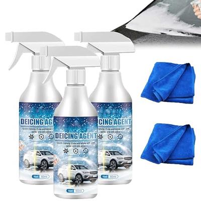 Windshield Snow Remover 100ml Portable Snow Melting Agent Car Windshield  Cleaner Car Anti Fog Glass Cleaner