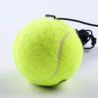 2 Packs Tennis Ball with String, Kids Tennis Training Balls, Tennis Self  Trainer Practice Ball, Tennis Rebounder Ball
