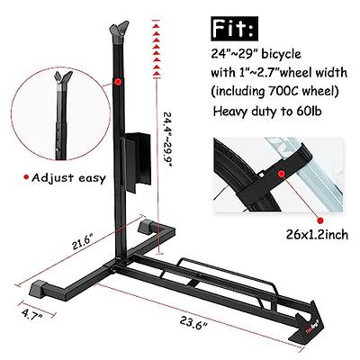 PHUNAYA Bike Stand Vertical Bike Rack For Indoor Bike Storage Upright  Bicycle Stand Floor.Heavy Duty - Matthews Auctioneers